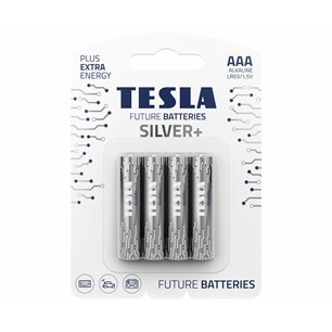 Bateria alk. LR03 TESLA SILVER+ B4 1,5V 