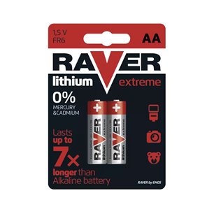 Bateria litowa RAVER FR06 B2 1,5V B7821