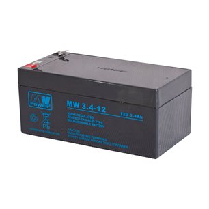 Akumulator żelowy 12V/3,4Ah MW T1