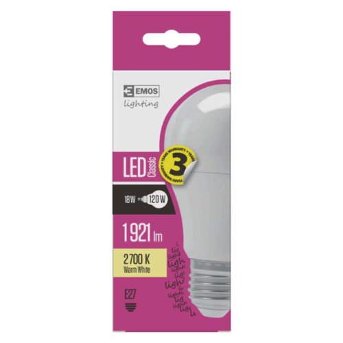 Żarówka EMOS CLS LED E27 18W WW ZQ5170