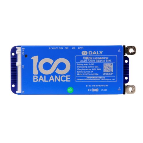 BMS DALY 8s-24s/100A UART 1A active     