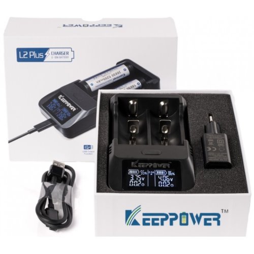 Ładowarka KeepPower L2 PLUS LCD Charger