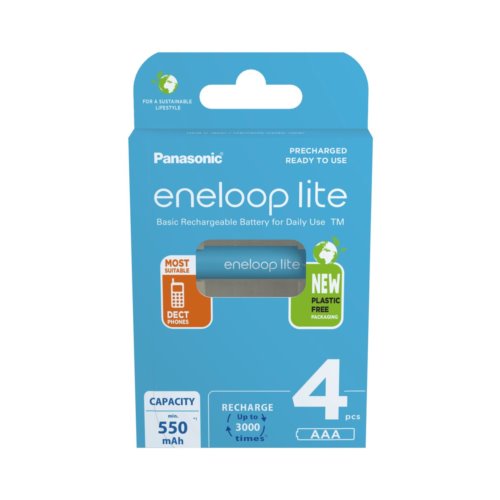 Panasonic Eneloop R03/AAA 550mAh B4 LITE