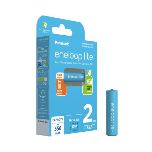 Panasonic Eneloop R03/AAA 550mAh B2 LITE