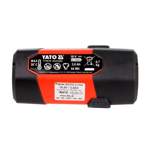 Akumulator do YATO 18V 2.8Ah Li-ION -   