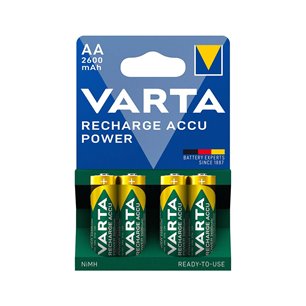 Varta PowerAccu R6/AA 2600mAh B4 1,2V   