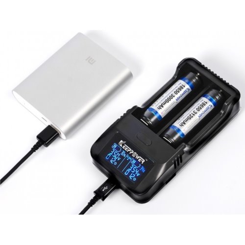 Ładowarka KeepPower L2 PLUS LCD Charger