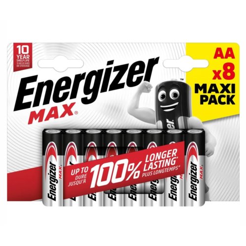 Bateria alk. LR6 ENERGIZER MAX B8 1,5V  