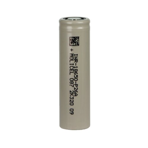 MOLI INR18650-P26A 2600mAh Li-ION