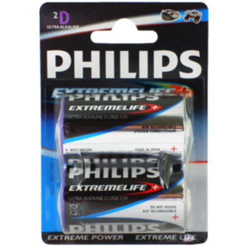 Bateria alk. LR20 PHILIPS ULTRA B2