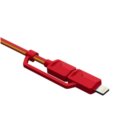 Przewód XTAR PDC-3 USB RED 3A 10Gbps    