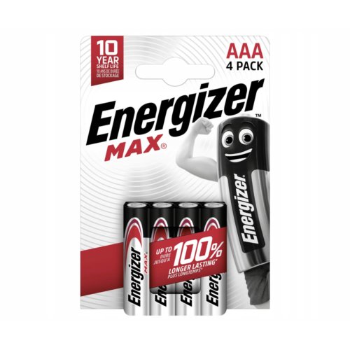 Bateria alk. LR03 ENERGIZER MAX B4 1,5V 