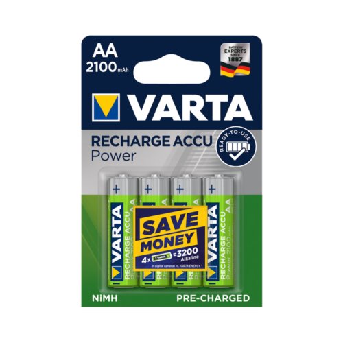 Varta PowerAccu R6/AA 2100mAh B4 1,2V   