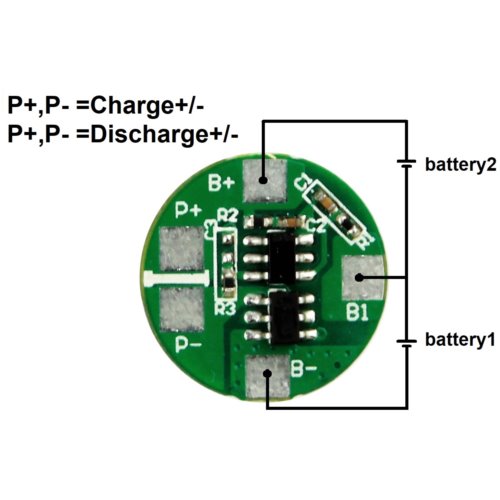 PCM-L02S02-C68 dla 7,4V / 2,0A