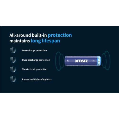 XTAR 18650-330PCM 3300mAh Li-ION