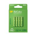 GP Recyko New R03/AAA 650mAh Series B4  