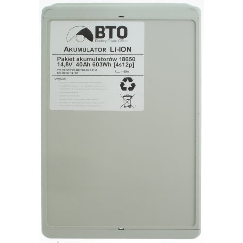 Akumulator Li-Ion 18650 14.8V 40Ah