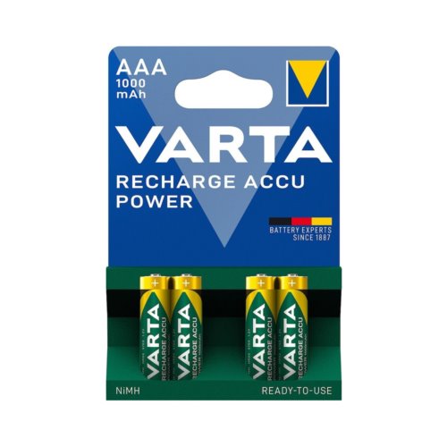 Varta PowerAccu R03/AAA 1000mAh B4 1,2V 