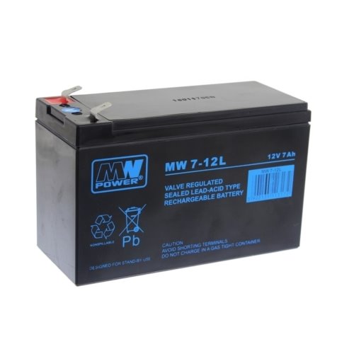 Akumulator żelowy 12V/7Ah MW T1