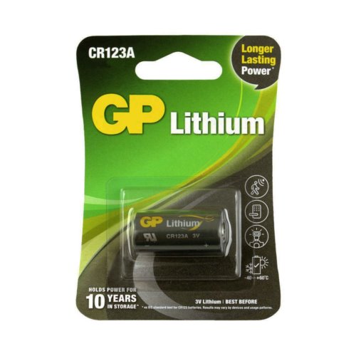 Bateria litowa GP CR123A B1 3,0V LiMnO2 