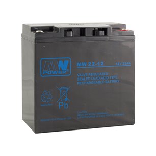Akumulator żelowy 12V/22Ah MW Pb        