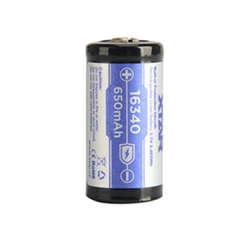 XTAR 16340-65PCM 650mAh Li-ION