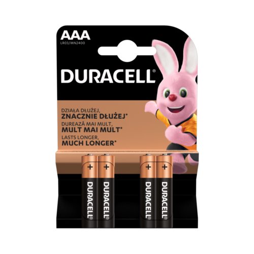 Bateria alk. LR03 DURACELL C&B B4 1,5V  