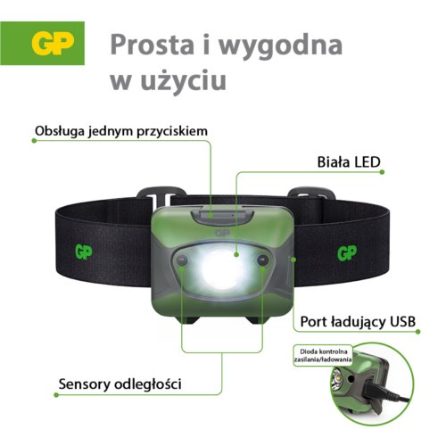 Latarka GP CHR41 DISCOVERY 300lm 3xAAA  