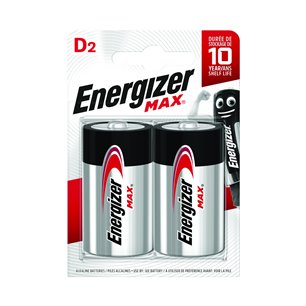 Bateria alk. LR20 ENERGIZER MAX B2 1,5V 