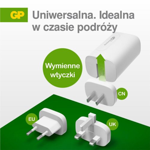 Ładowarka GP GM3A GaN 65W 5V/9V/15V/20V 