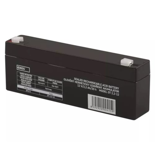 Akumulator żelowy 12V/2,2Ah EMOS B9672