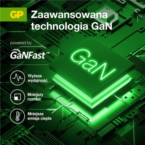 Ładowarka GP GM3A GaN 65W 5V/9V/15V/20V 