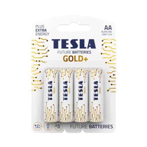 Bateria alk. LR6 TESLA GOLD+ B4 1,5V    