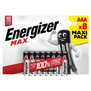 Bateria alk. LR03 ENERGIZER MAX B8 1,5V 