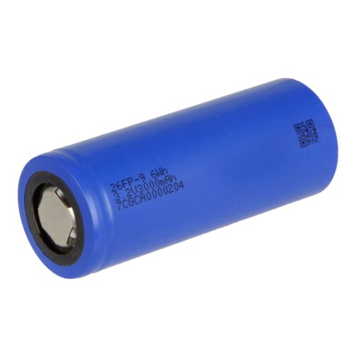 JGNE IFR26650 3000mAh  LiFePO4 3,2V     