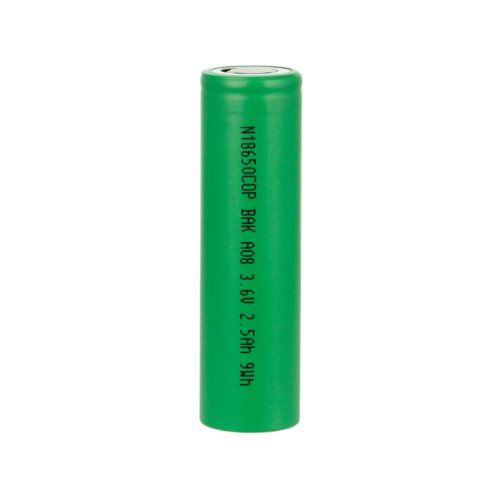 BAK N18650COP 2500mAh 3,6V 18,5x65,2mm  