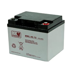 Akumulator żelowy 12V/40Ah MWL