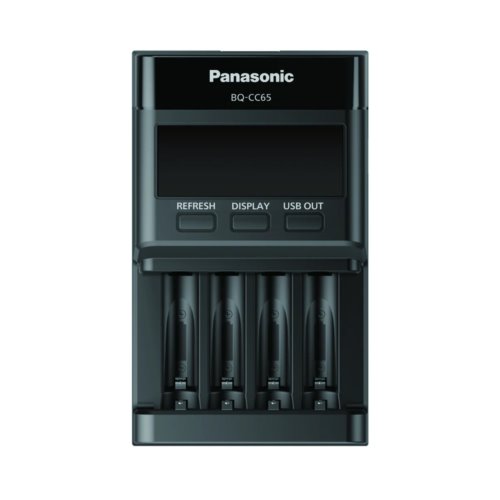 Ładowarka Panasonic ENELOOP CC65 LCD