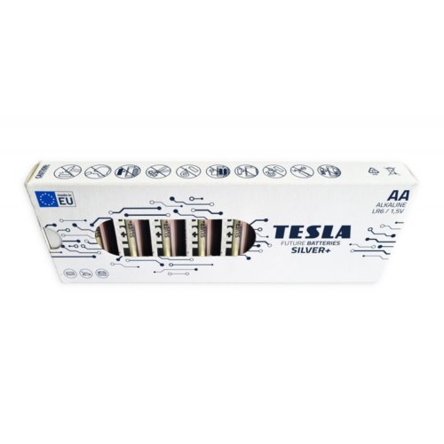 Bateria alk. LR6 TESLA SILVER+ F10 1,5V 