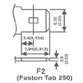 Akumulator żelowy 12V/5Ah MWP F2