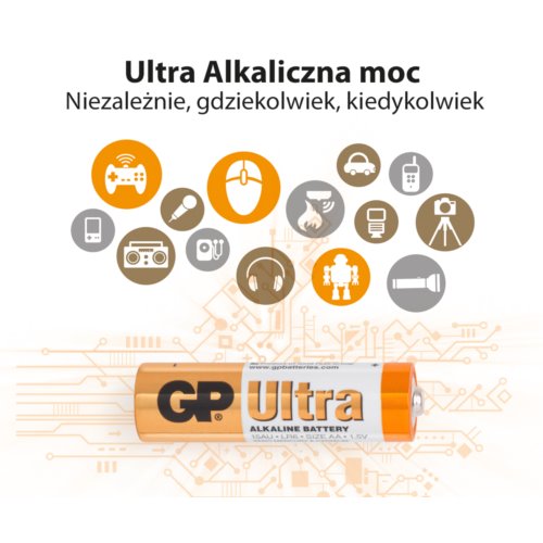 Bateria alk. LR6 GP ULTRA B4