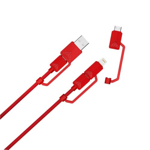 Przewód XTAR PDC-3 USB RED 3A 10Gbps    