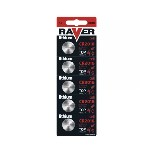 Bateria litowa RAVER CR2016 B5 B7316