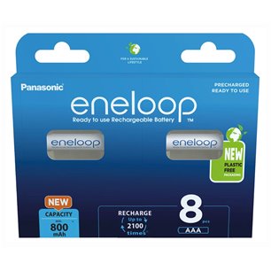 Panasonic Eneloop R03/AAA 800mAh B8     