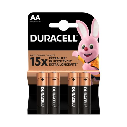 Bateria alk. LR6 DURACELL C&B B4 1,5V   