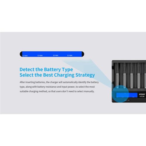 Ładowarka XTAR VC8 18650/26650          