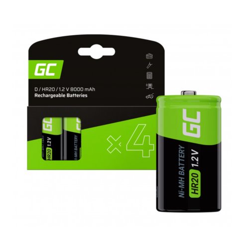 Green Cell HR20/D 8000mAh B4