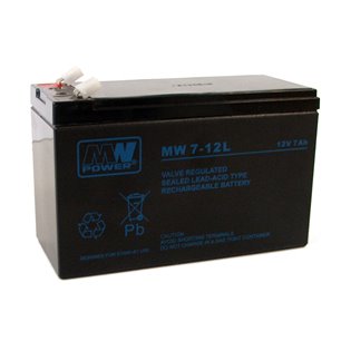 Akumulator żelowy 12V/7Ah MW T2