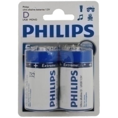 Bateria alk. LR20 PHILIPS ULTRA B2