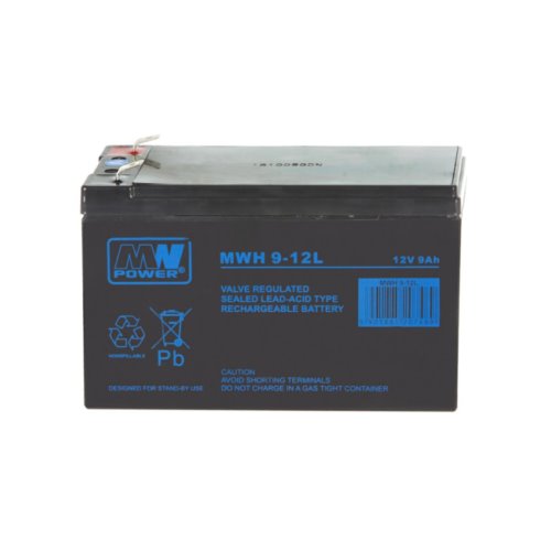 Akumulator żelowy 12V/9Ah MWH T2